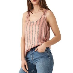 REISS LONDON REMY silk sleeveless tank size US S 6